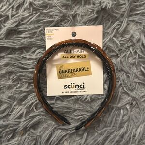 Scunci Conair Turtleshell & Black Headband